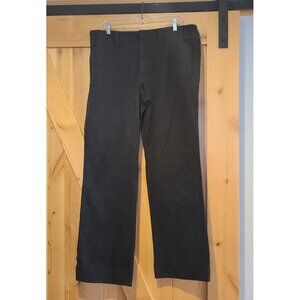 Vintage Tommy Hilfiger Chino Women Size 14 Black Trouser Snap Pocket 2003